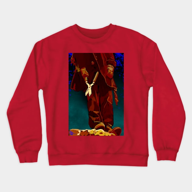 The Burning Crewneck Sweatshirt by dryanmowry